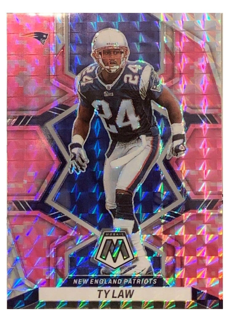2022 Panini Mosaic Ty Law #138 card
