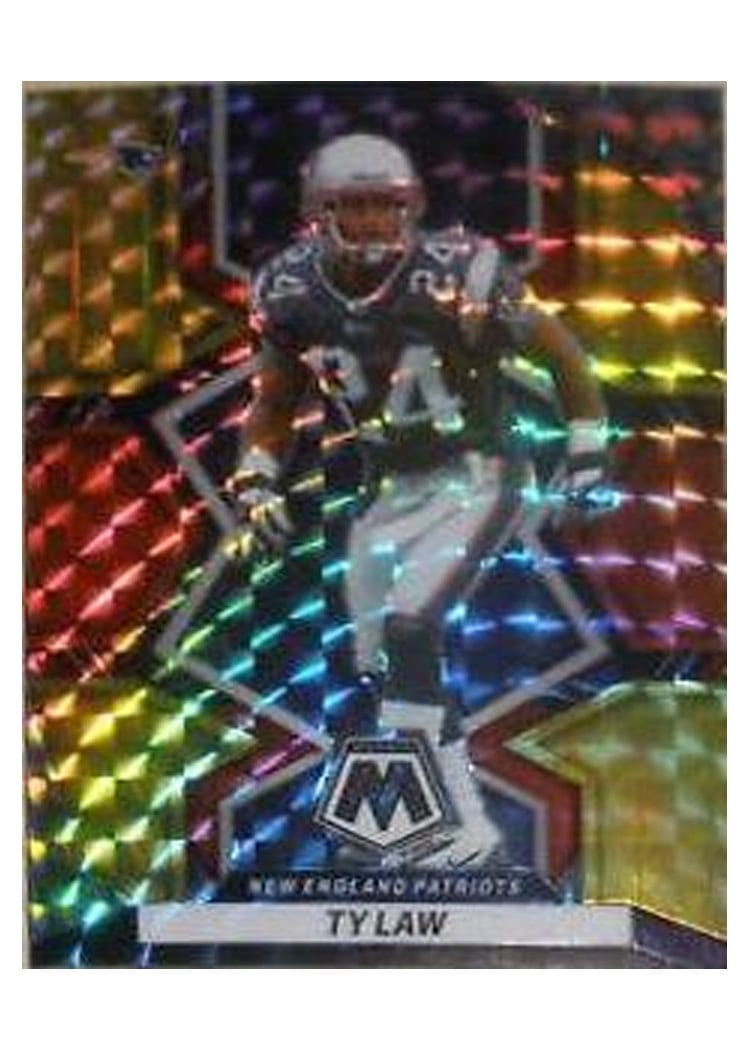 2022 Panini Mosaic Ty Law #138 card