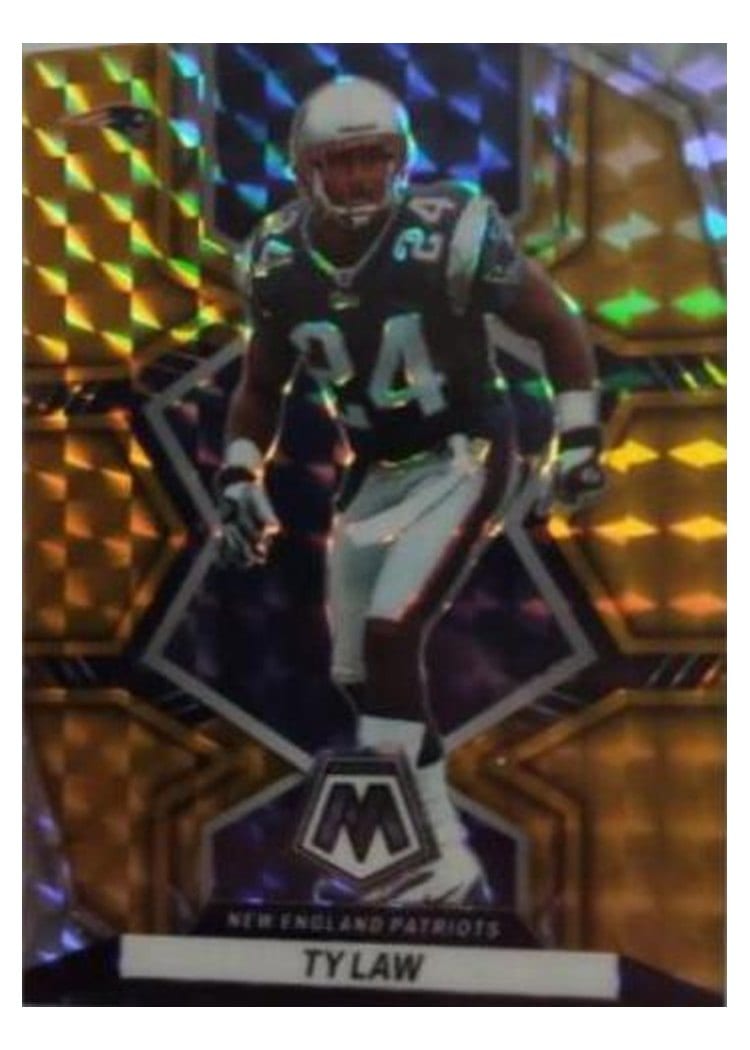 2022 Panini Mosaic Ty Law #138 card