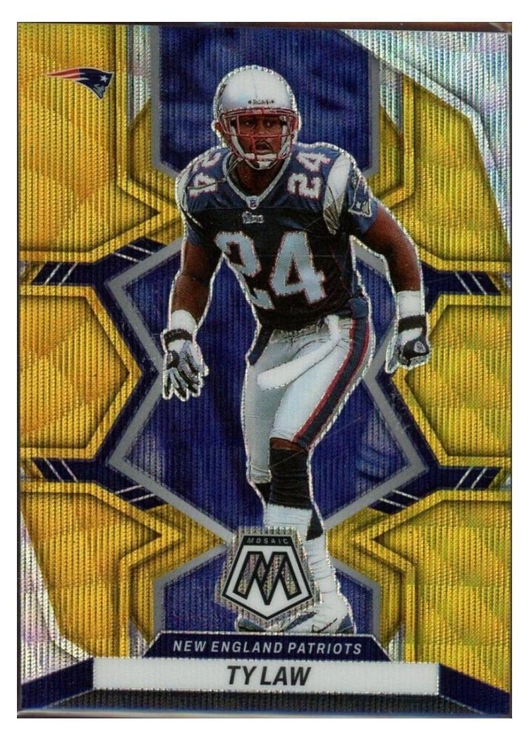 2022 Panini Mosaic Ty Law #138 card