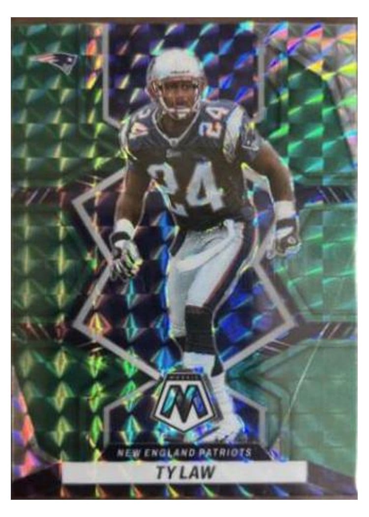 2022 Panini Mosaic Ty Law #138 card