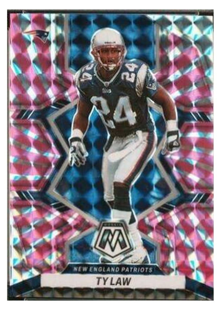 2022 Panini Mosaic Ty Law #138 card