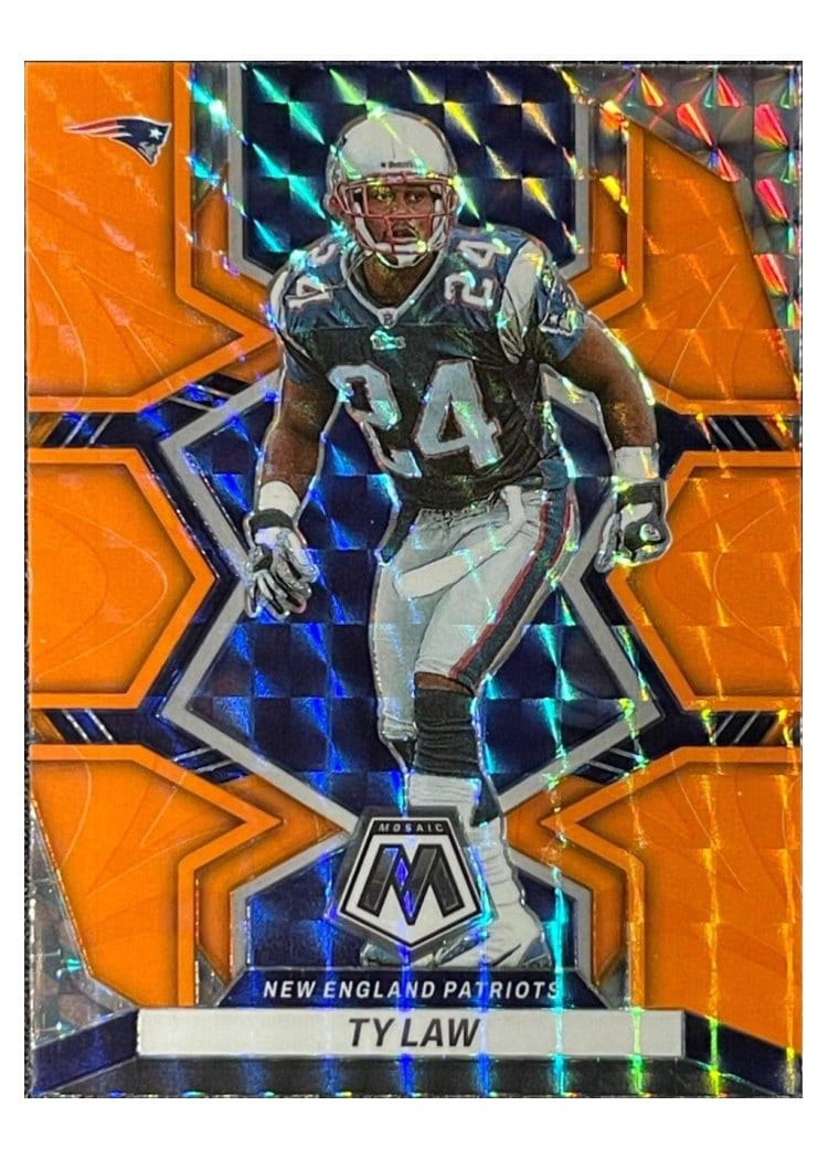 2022 Panini Mosaic Ty Law #138 card