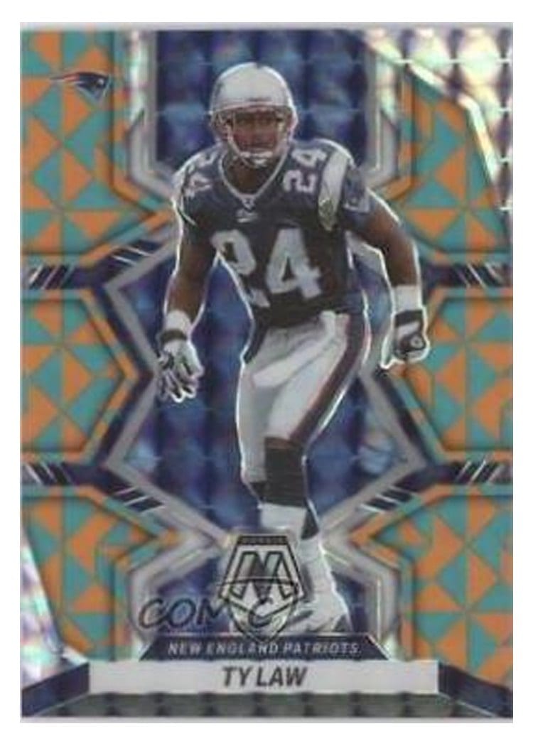 2022 Panini Mosaic Ty Law #138 card