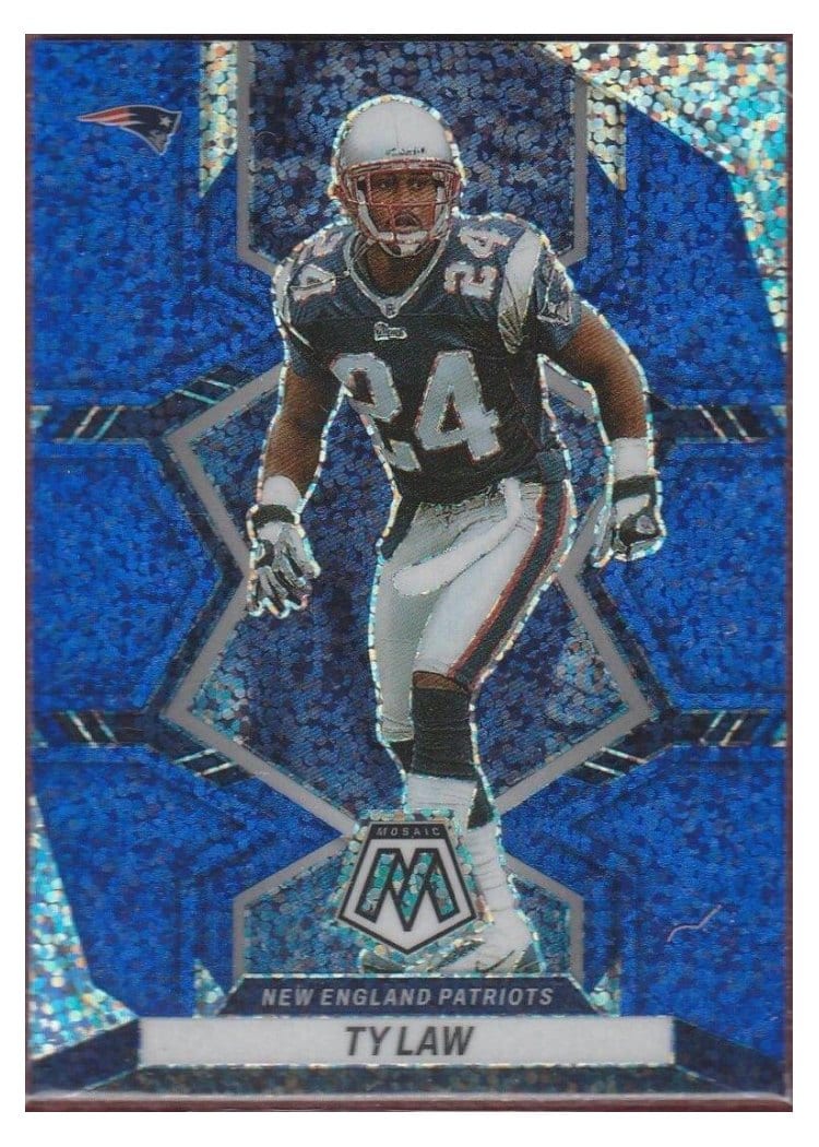 2022 Panini Mosaic Ty Law #138 card