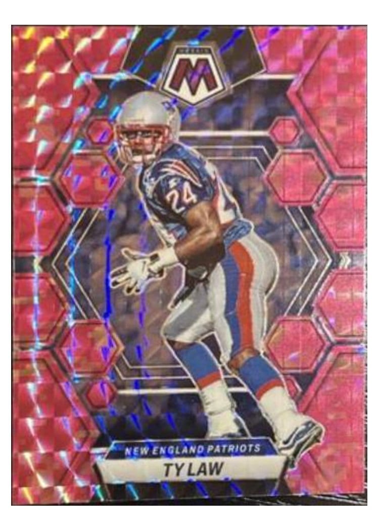 2023 Panini Mosaic Ty Law #167 card