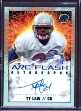 2024 Topps Resurgence Arc Flash Autographs Ty Law #AFA-TL card
