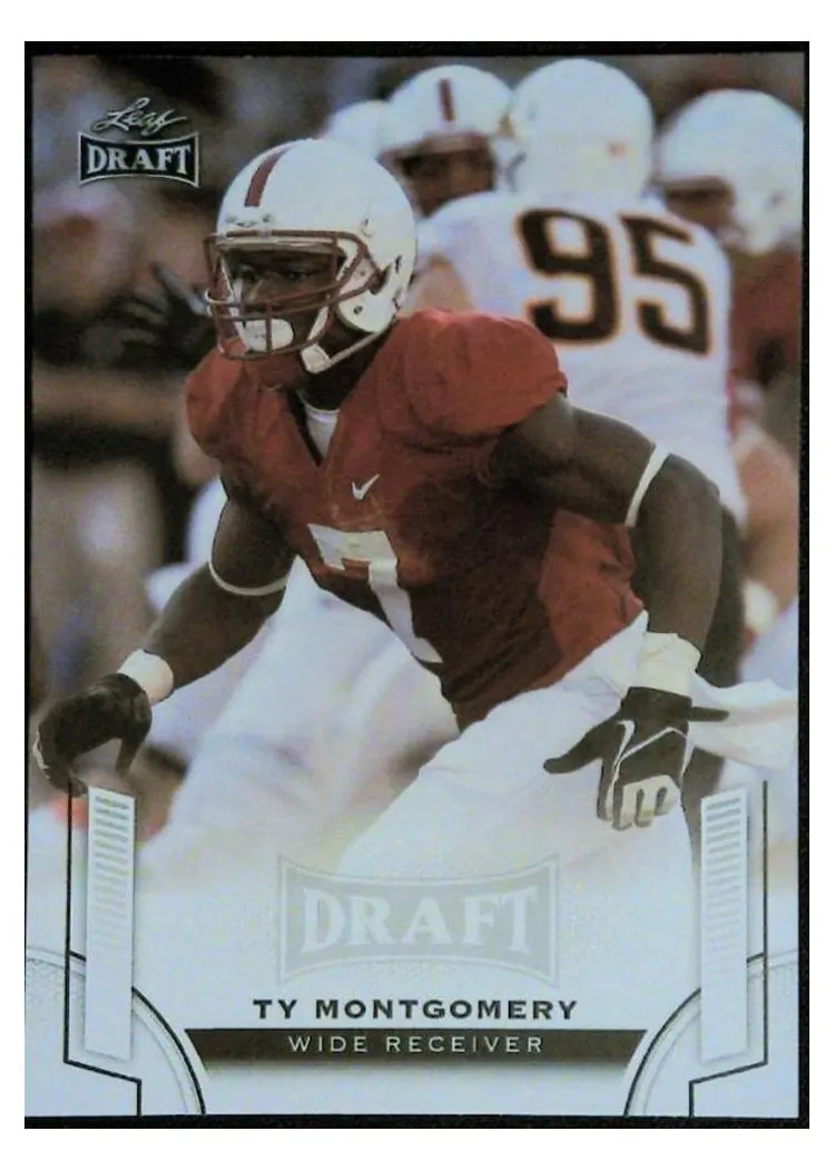 2015 Leaf Draft Ty Montgomery #58 card