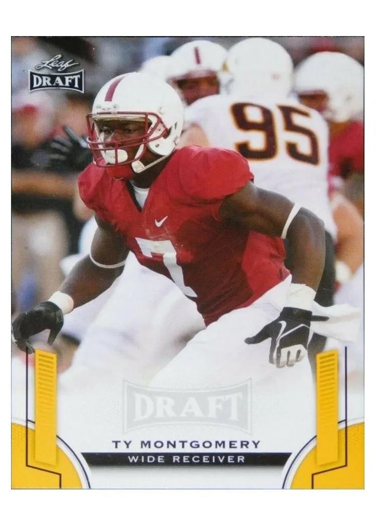 2015 Leaf Draft Ty Montgomery #58 card