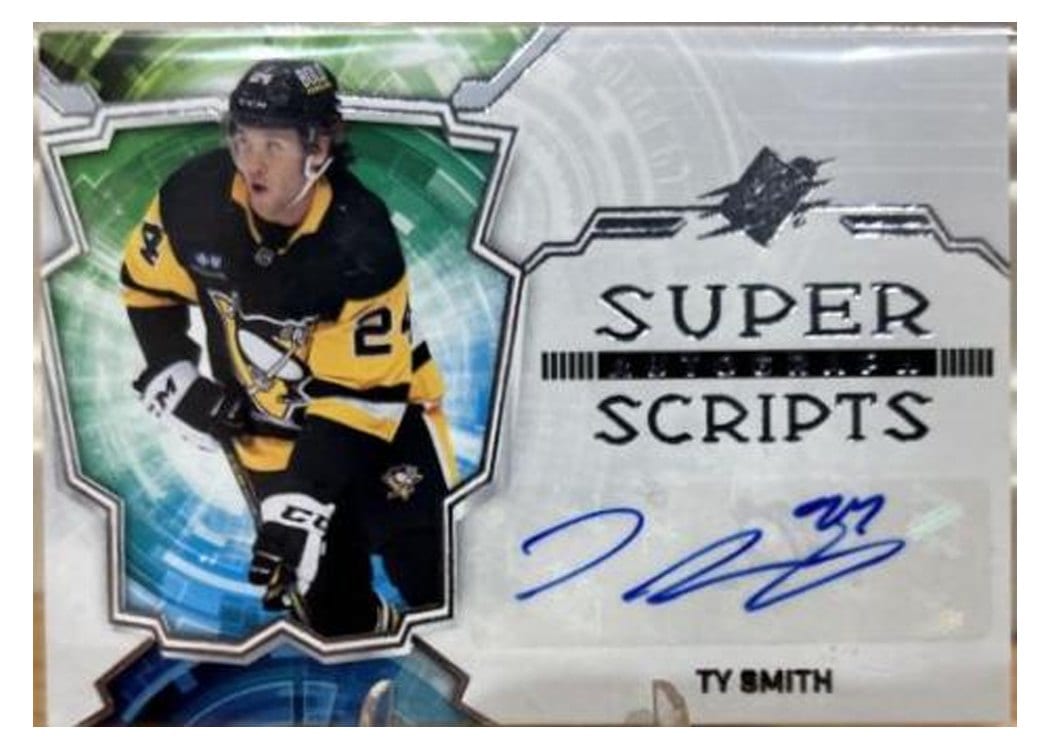 2022-23 SPx Superscripts Ty Smith #SS-TS card