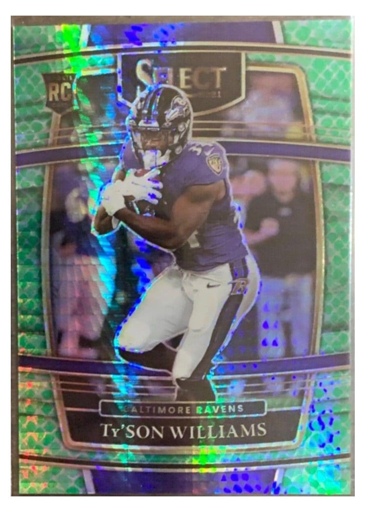 2021 Panini Select Base Set Ty'Son Williams #99 card