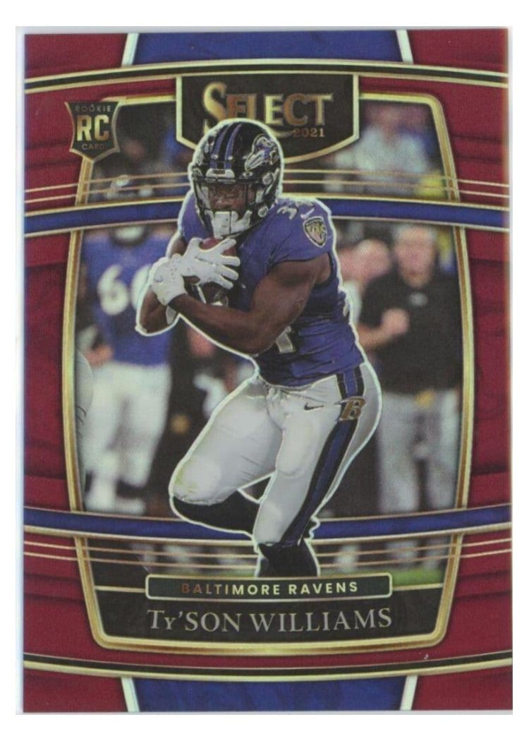 2021 Panini Select Base Set Ty'Son Williams #99 card