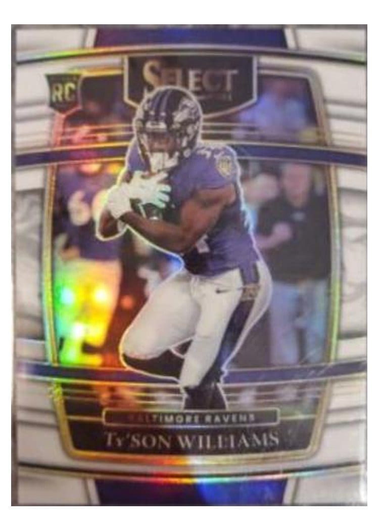 2021 Panini Select Base Set Ty'Son Williams White #99 card