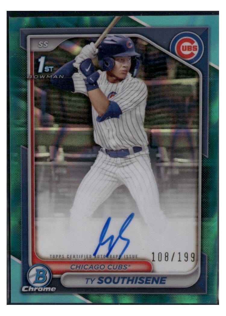 2024 Bowman Draft Chrome Prospect Autographs Ty Southisene #CPA-TS card