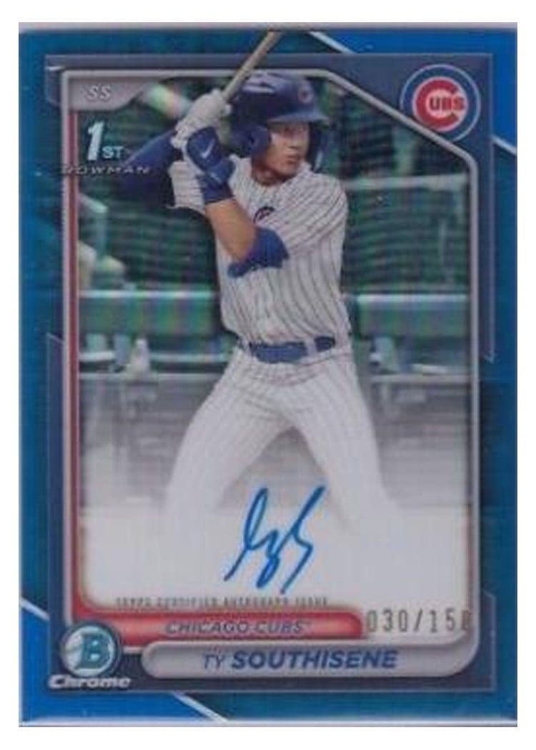 2024 Bowman Draft Chrome Prospect Autographs Ty Southisene #CPA-TS card