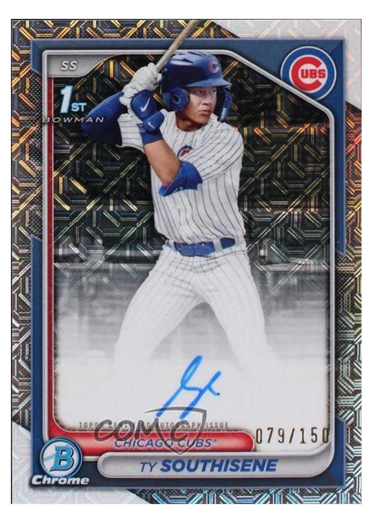 2024 Bowman Draft Chrome Prospect Autographs Ty Southisene #CPA-TS card