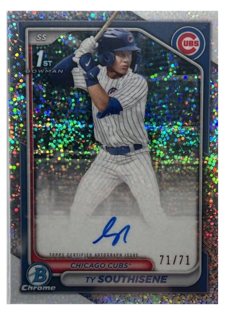 2024 Bowman Draft Chrome Prospect Autographs Ty Southisene #CPA-TS card