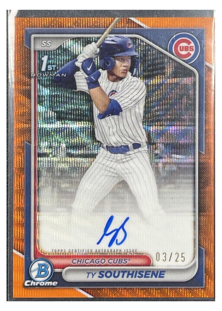 2024 Bowman Draft Chrome Prospect Autographs Ty Southisene #CPA-TS card