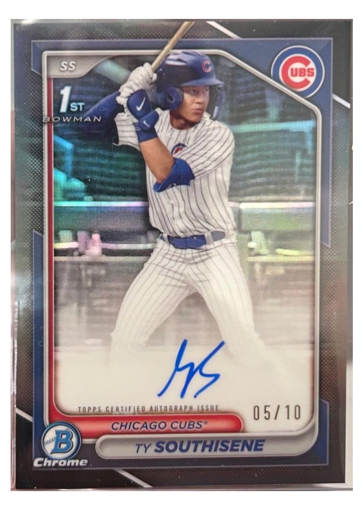 2024 Bowman Draft Chrome Prospect Autographs Ty Southisene #CPA-TS card