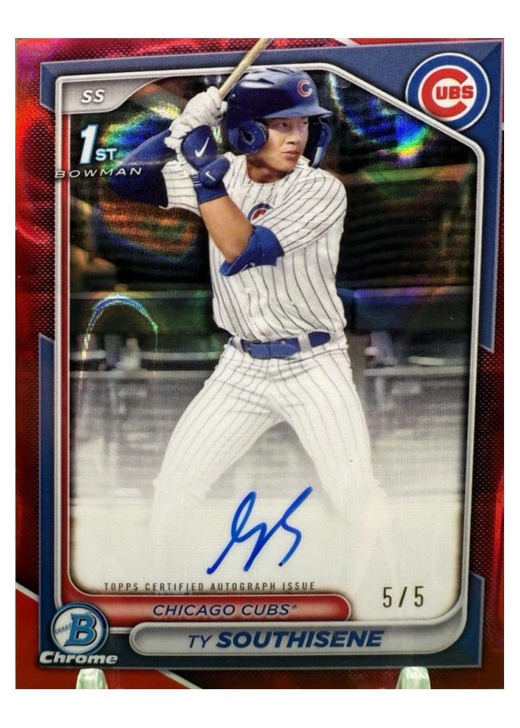 2024 Bowman Draft Chrome Prospect Autographs Ty Southisene #CPA-TS card