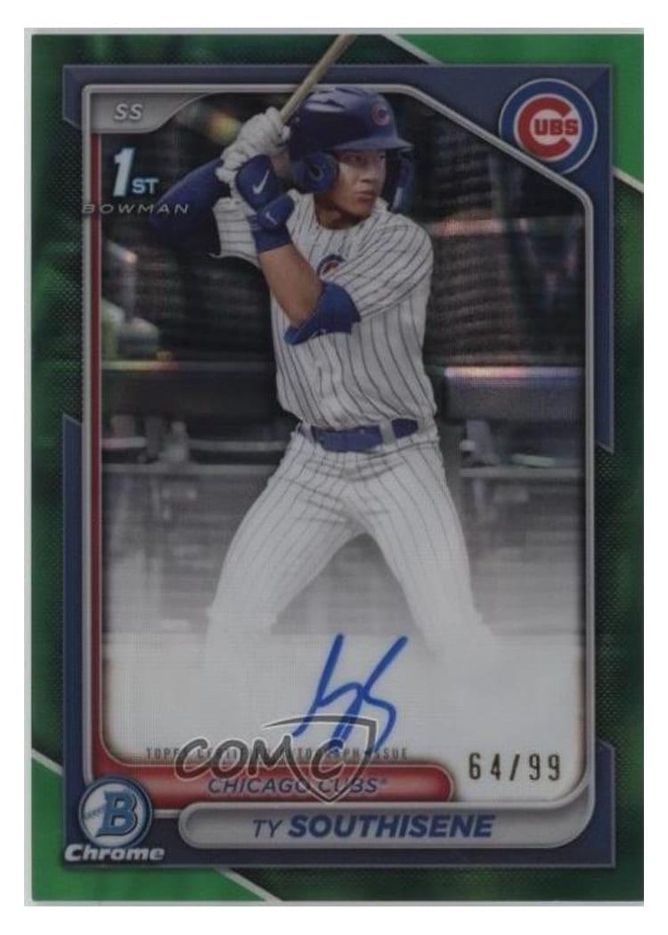 2024 Bowman Draft Chrome Prospect Autographs Ty Southisene #CPA-TS card