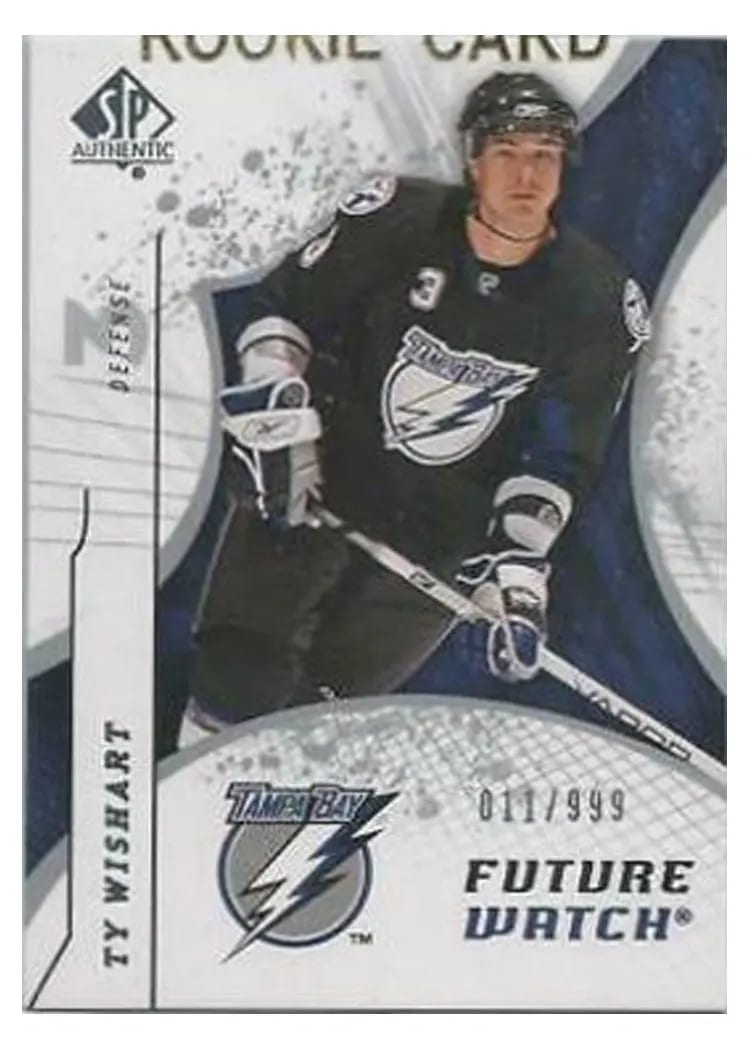 2008 SP Authentic Ty Wishart #186 card