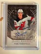 2021-22 Upper Deck Black Diamond Sparkling Rookie Scripts Tyce Thompson #SC-TY card