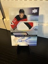 2021-22 Upper Deck Premier Acetate Rookie Autograph Patch Tyce Thompson #AR-TT card