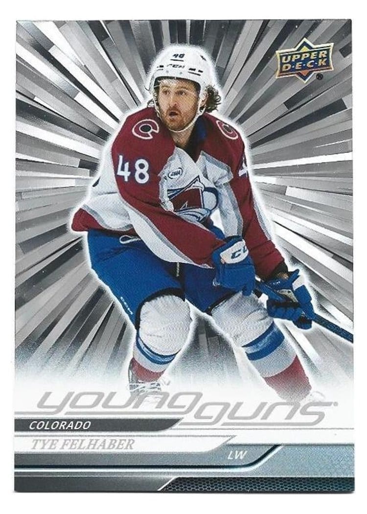 2024-25 Upper Deck Base Set Tye Felhaber #707 card