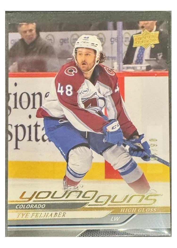 2024-25 Upper Deck Base Set Tye Felhaber #707 card
