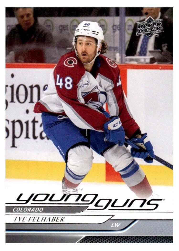 2024-25 Upper Deck Base Set Tye Felhaber #707 card