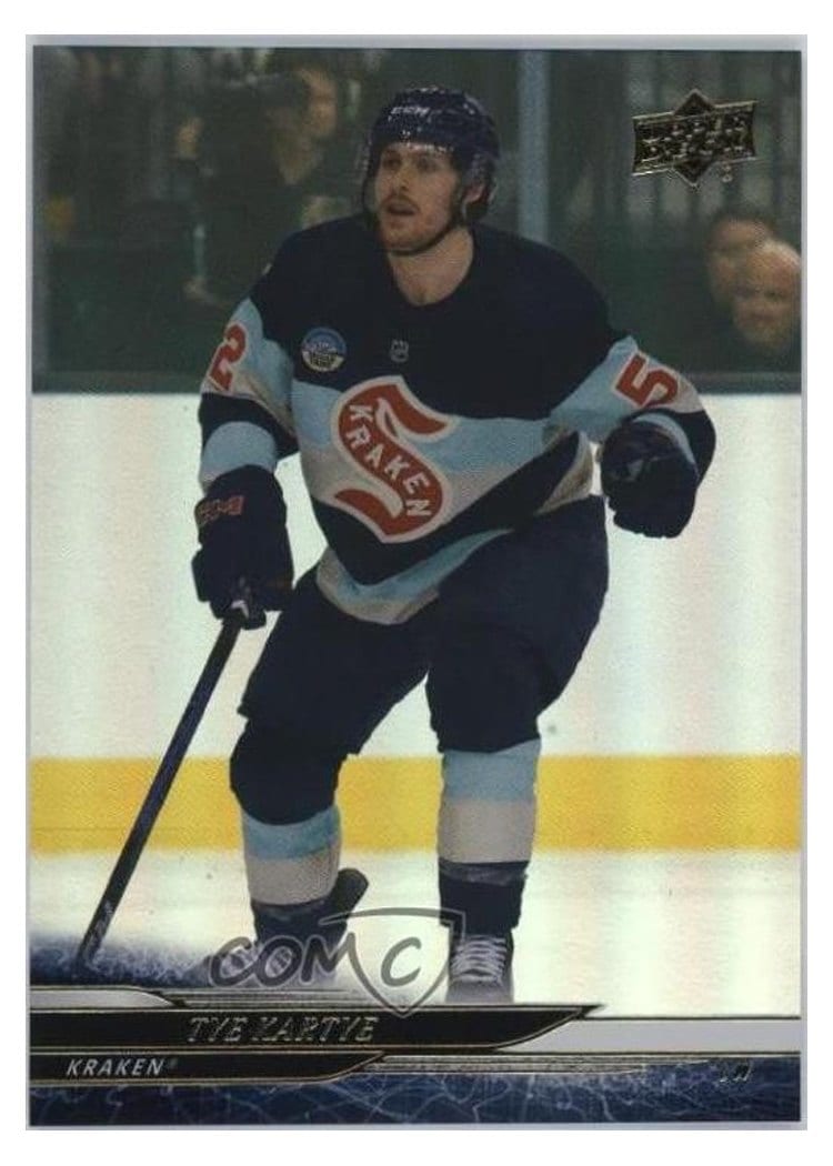 2024-25 Upper Deck Base Set Tye Kartye Silver Foil #155 card