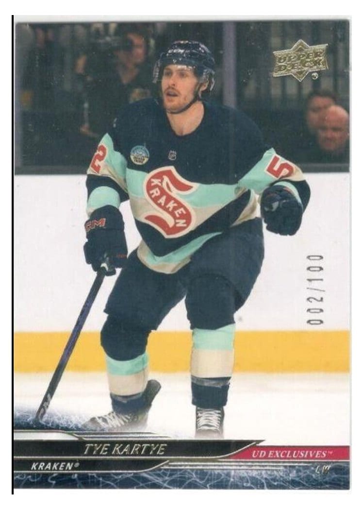 2024-25 Upper Deck Base Set Tye Kartye #155 card