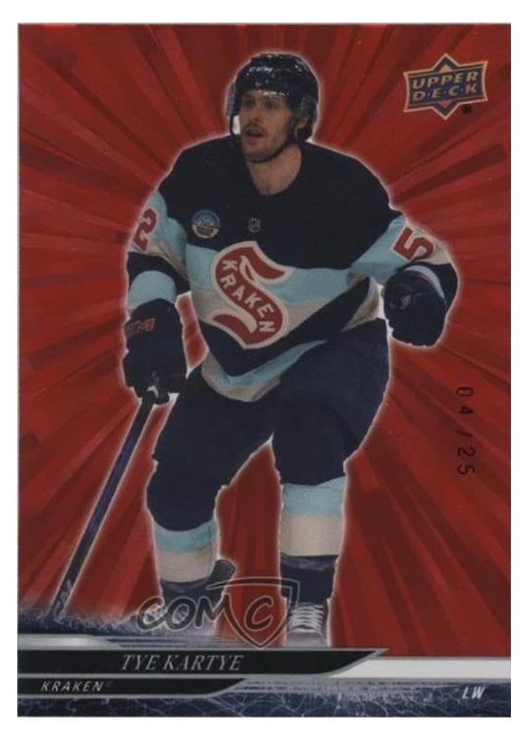 2024-25 Upper Deck Base Set Tye Kartye #155 card