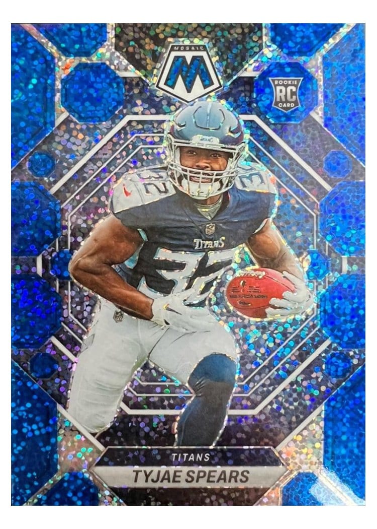 2023 Panini Mosaic Base Set Tyjae Spears #369 card