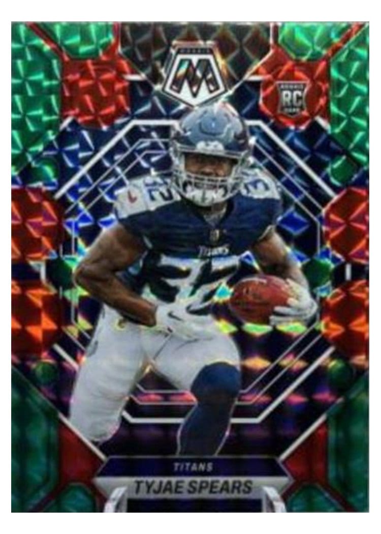 2023 Panini Mosaic Base Set Tyjae Spears #369 card
