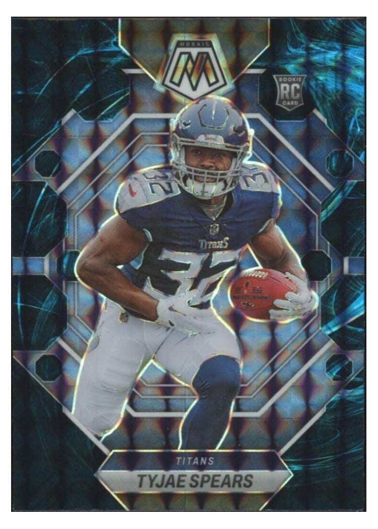 2023 Panini Mosaic Base Set Tyjae Spears #369 card