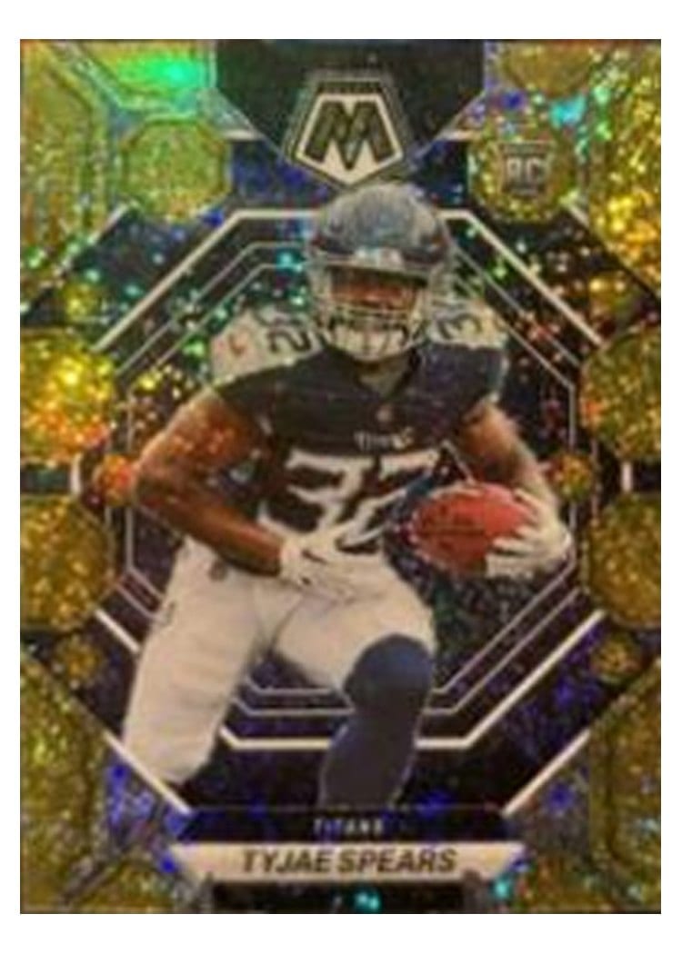 2023 Panini Mosaic Base Set Tyjae Spears #369 card