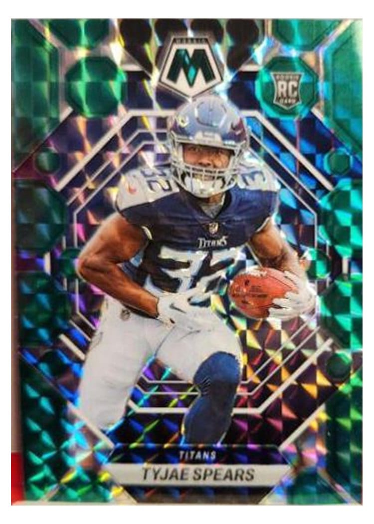 2023 Panini Mosaic Base Set Tyjae Spears #369 card
