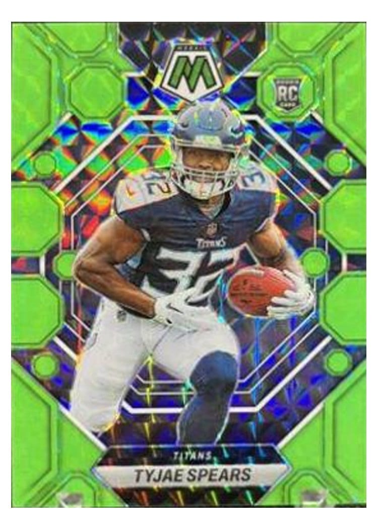 2023 Panini Mosaic Base Set Tyjae Spears #369 card