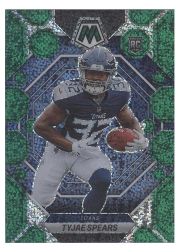 2023 Panini Mosaic Base Set Tyjae Spears #369 card