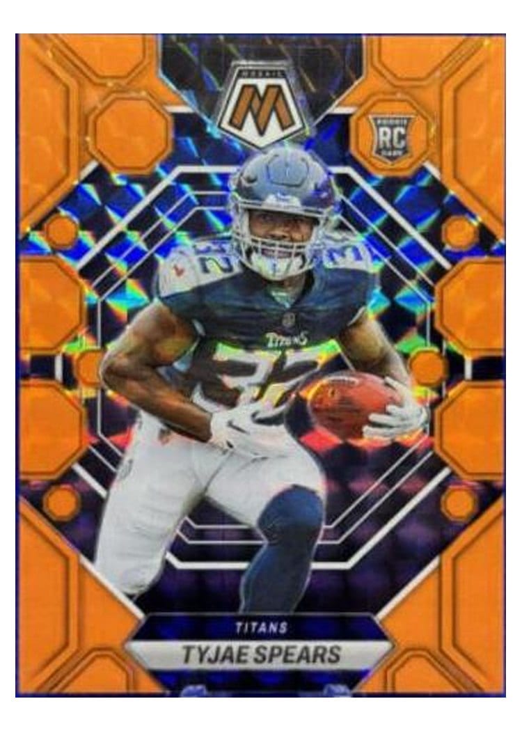 2023 Panini Mosaic Base Set Tyjae Spears #369 card