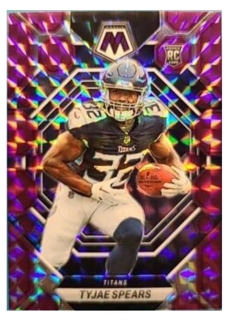 2023 Panini Mosaic Base Set Tyjae Spears #369 card