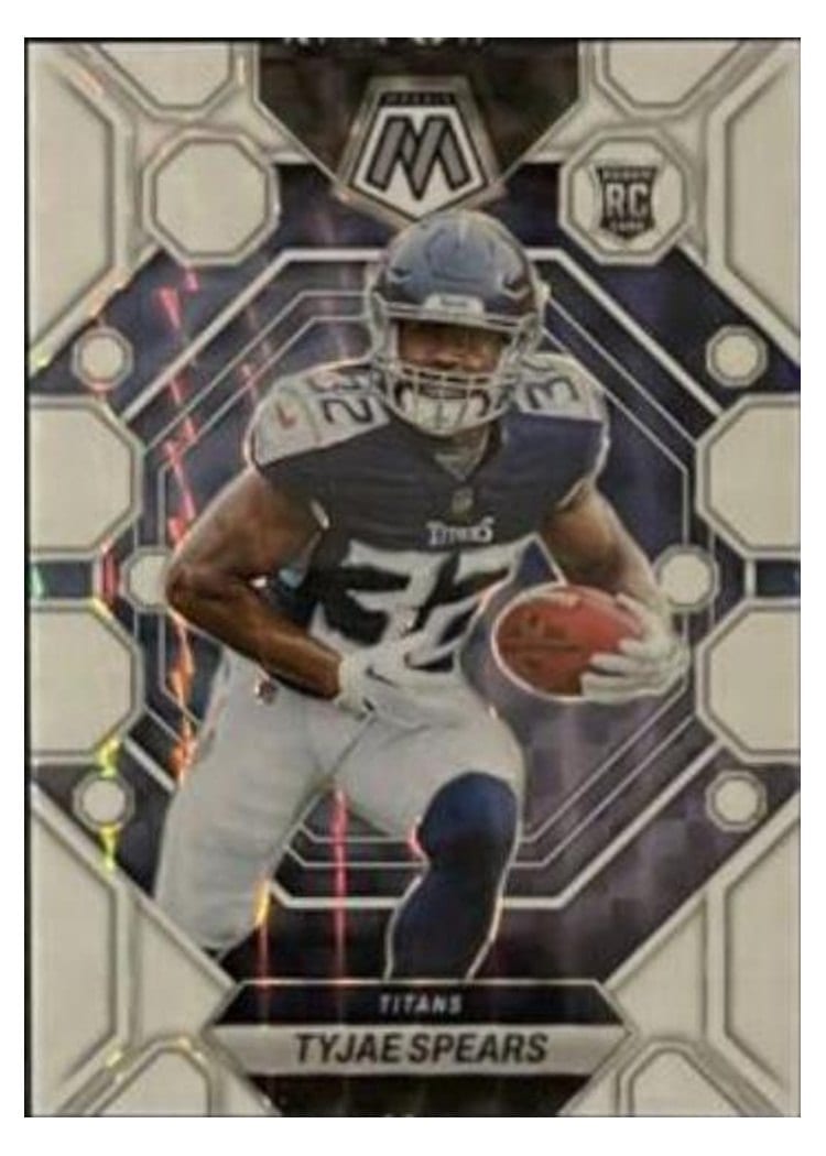 2023 Panini Mosaic Base Set Tyjae Spears #369 card