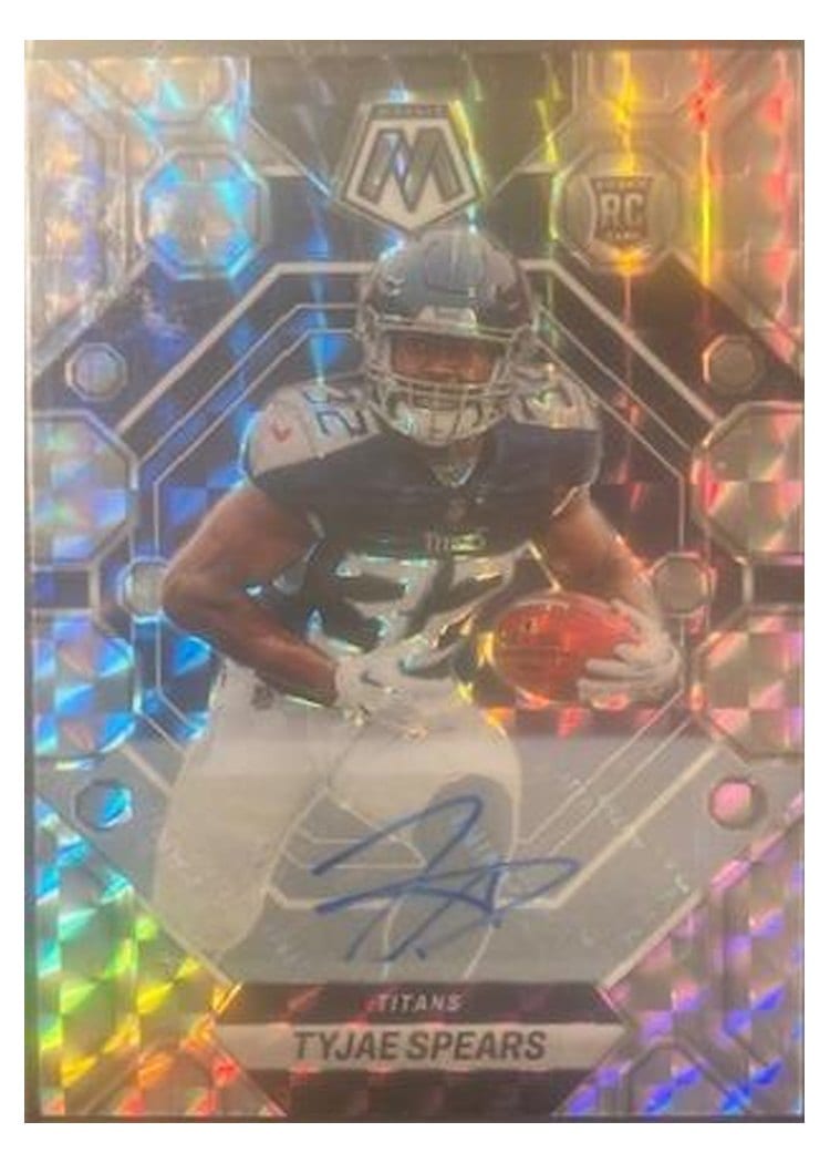 2023 Panini Mosaic Base Set Tyjae Spears #369 card