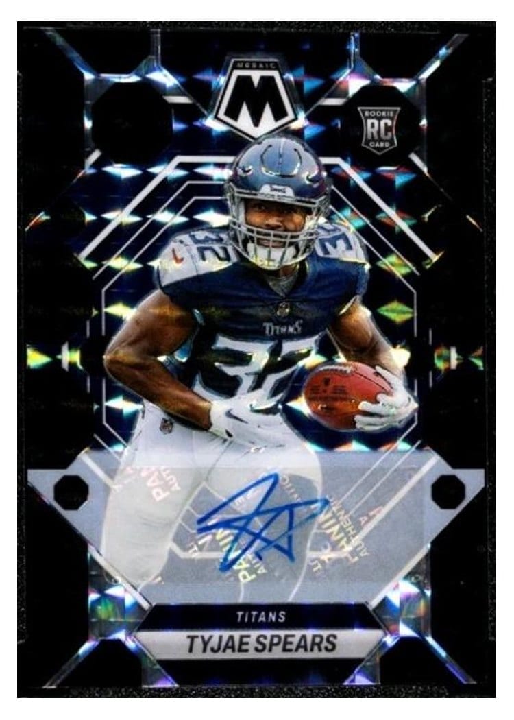 2023 Panini Mosaic Base Set Tyjae Spears #369 card