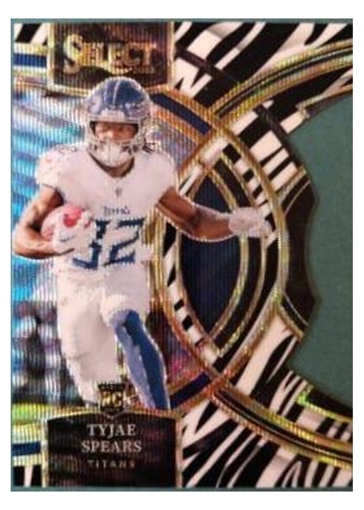 2023 Panini Select Base Set Tyjae Spears #172 card