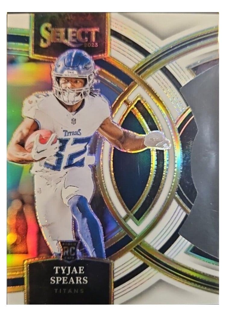 2023 Panini Select Base Set Tyjae Spears #172 card