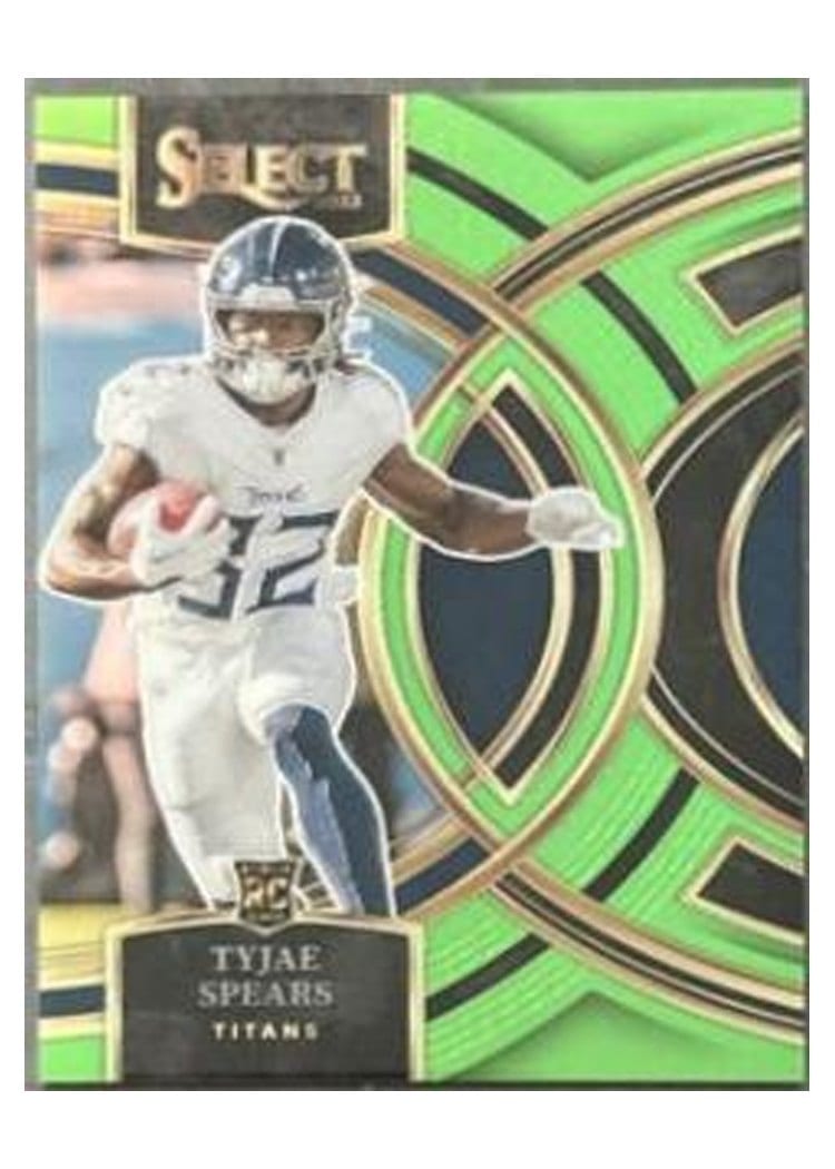 2023 Panini Select Base Set Tyjae Spears #172 card