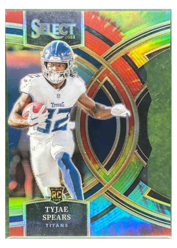 2023 Panini Select Base Set Tyjae Spears #172 card